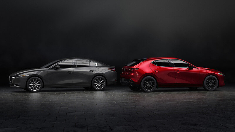 新型Mazda3の外観